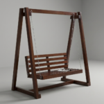 Mango Wooden Swing for Home - Image 2
