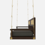 Traditional Wooden Swing for Home - Image 4