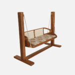 Modern Wooden Swing for Living Room - Image 2