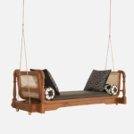 Modern Mango Wood Swing for Home - Image 3