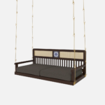 Traditional Wooden Swing for Home - Image 3
