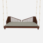 Modern Wooden Swing for Home - Image 2
