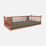 Wooden Peacock Tiled Swing for Home - Image 4