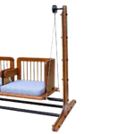 2 Seater Wooden Floor Swing - Image 4