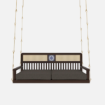 Traditional Wooden Swing for Home - Image 2