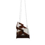 Solid Wooden Reversible Swing in Walnut - Image 5