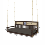 Traditional Wooden Swing for Home - Image 5