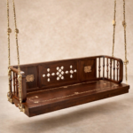 Handcrafted Wooden Swing for Home - Image 3