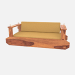 Handmade Soft Upholstery Wooden Swing for Home - Image 3