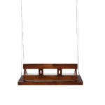 Solid Wooden Reversible Swing in Walnut - Image 6