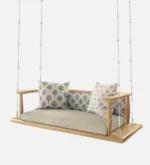 Natural Wooden Swing for Home or Living Room - Image 3