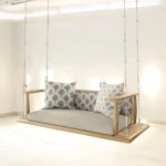 Natural Wooden Swing for Home or Living Room - Image 2