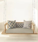 Natural Wooden Swing for Home or Living Room