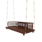 Traditional Wooden Swing Jhula For Home - Image 8