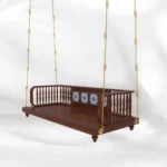 Traditional Wooden Swing Jhula For Home - Image 5