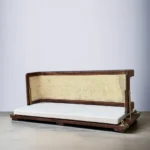 Natural Wooden Reversible Rattan Swing ( Jula ) - Image 4